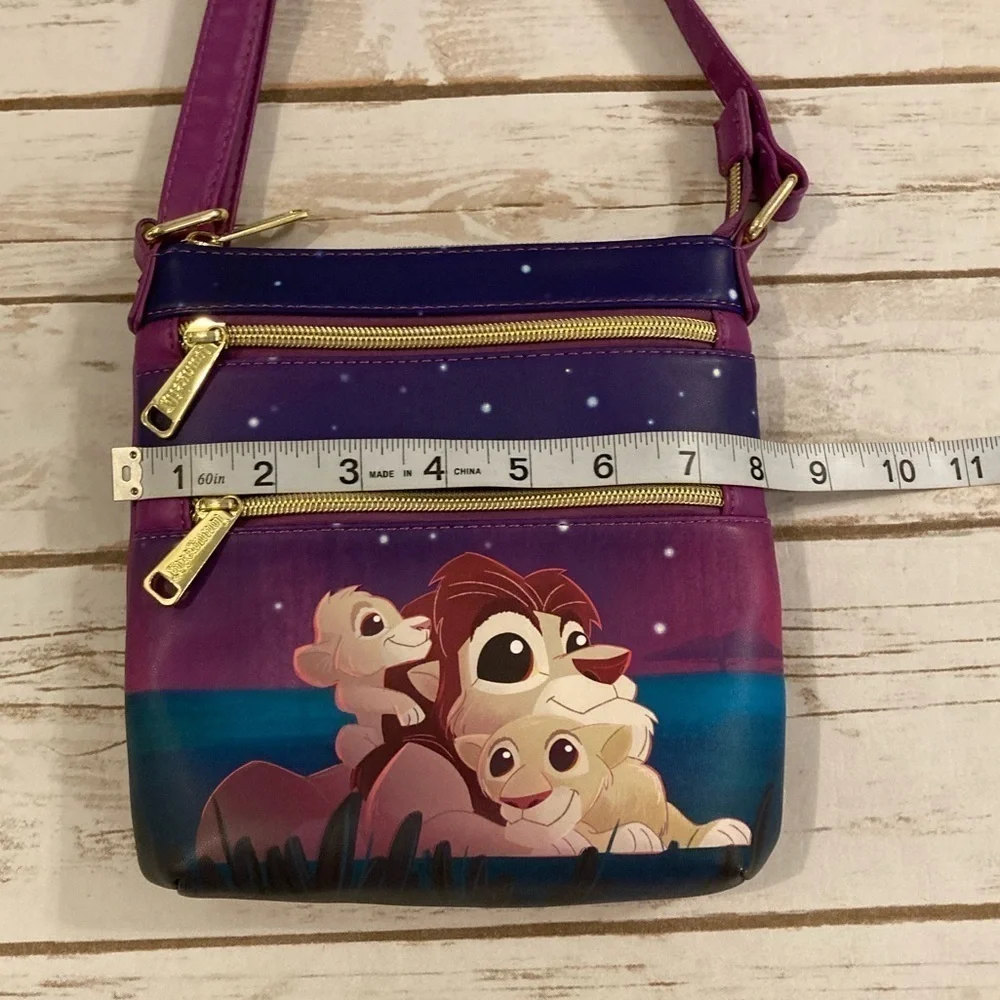 LOUNGEFLY DISNEY LION KING NIGHTTIME CROSSBODY BAG